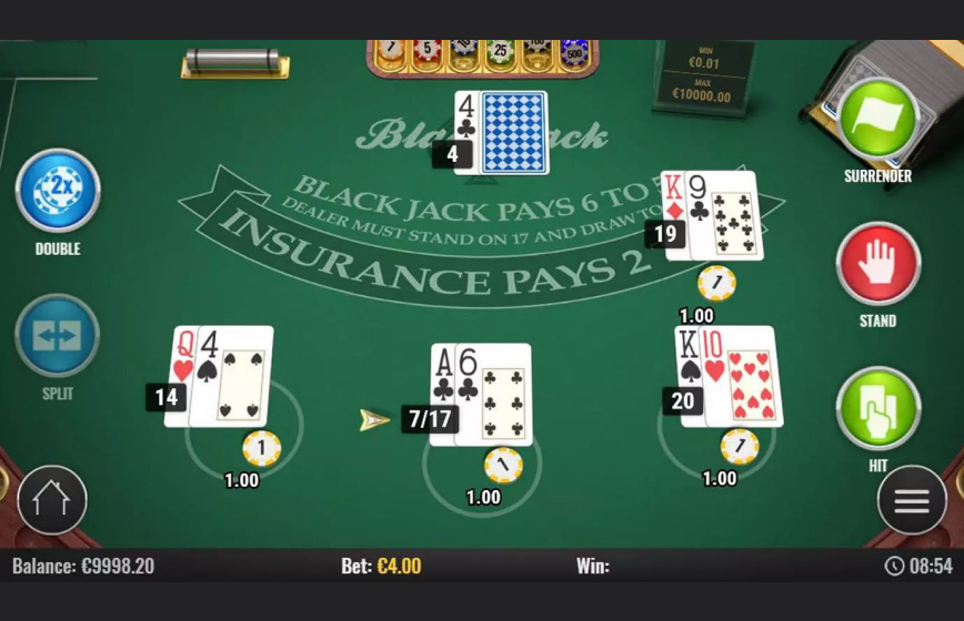 Blackjack Single Deck MH Slot Review and Demo Play