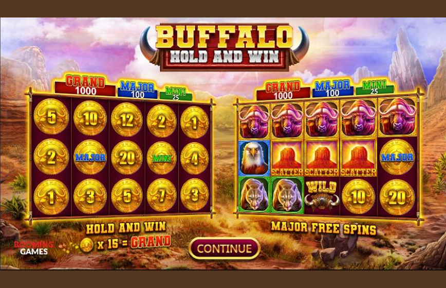 Buffalo Hold And Win Slot Review and Demo Play