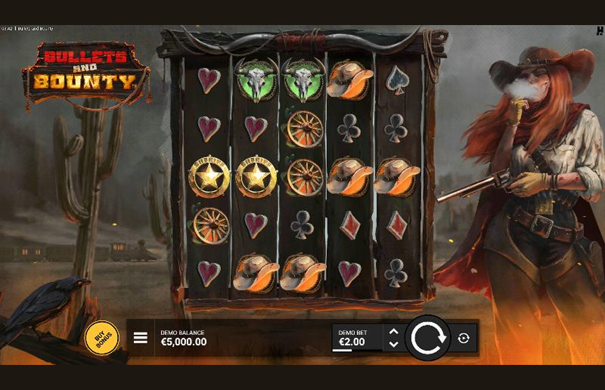 Bullets And Bounty Slot Review and Demo Play