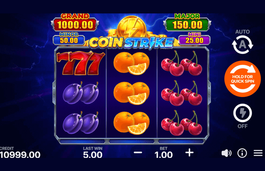 Coin Strike: Hold And Win Slot Review and Demo Play