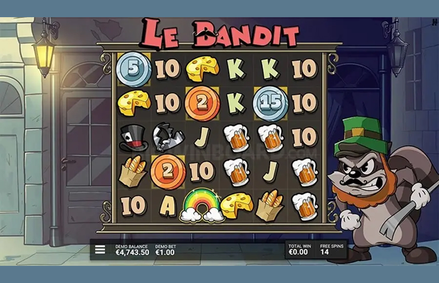 Le Bandit Slot Review and Demo Play