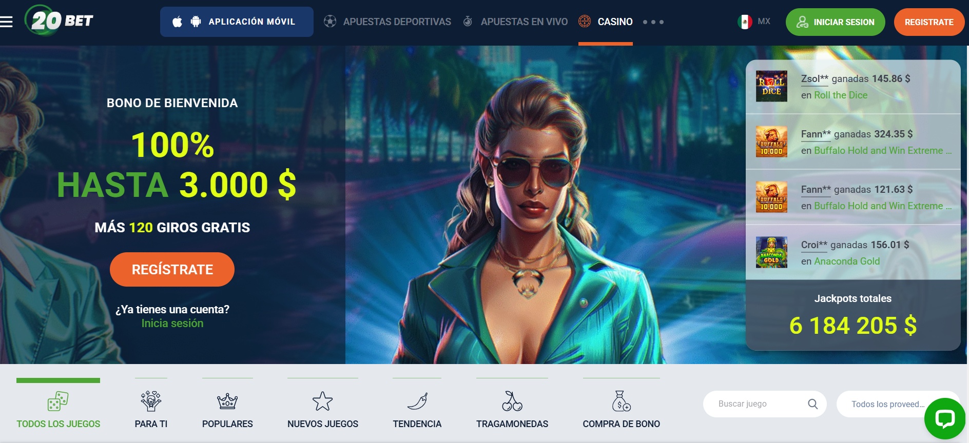 20Bet screenshot 1