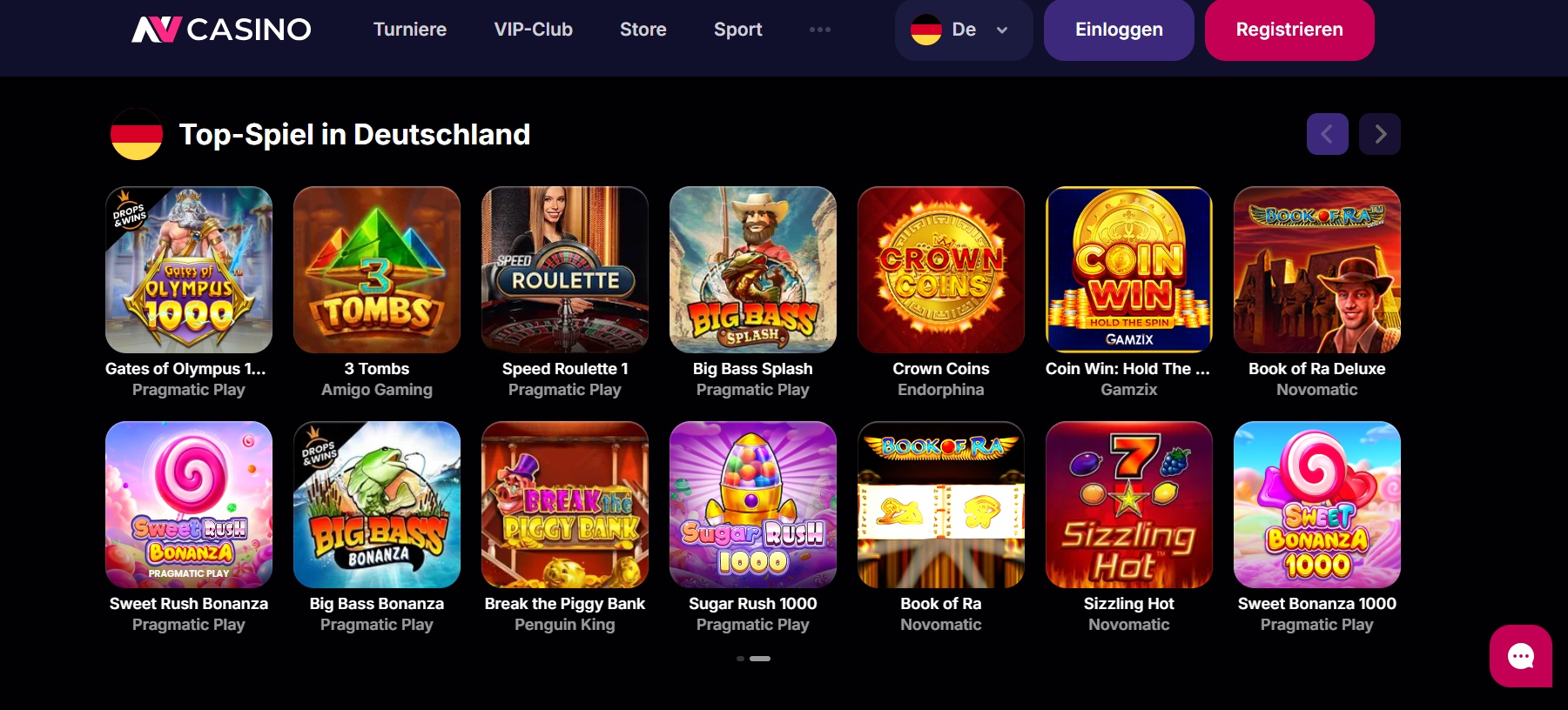 NV Casino screenshot 2