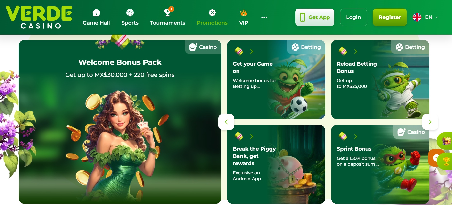 Verde Casino screenshot 3