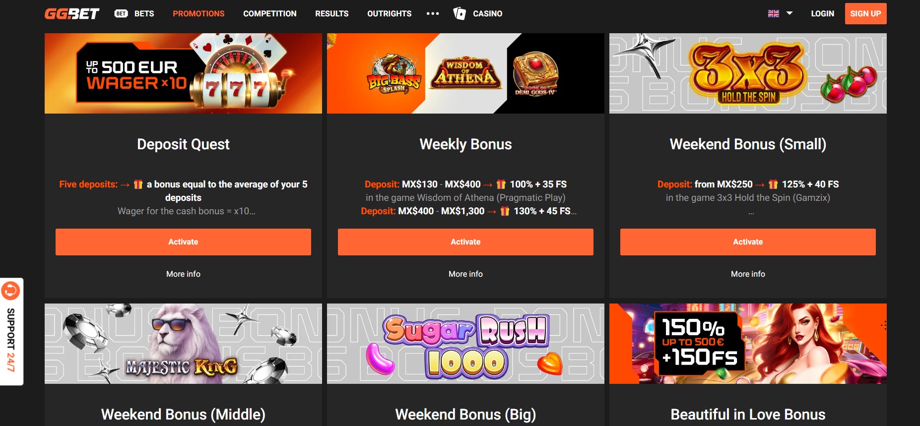 GG.BET screenshot 3