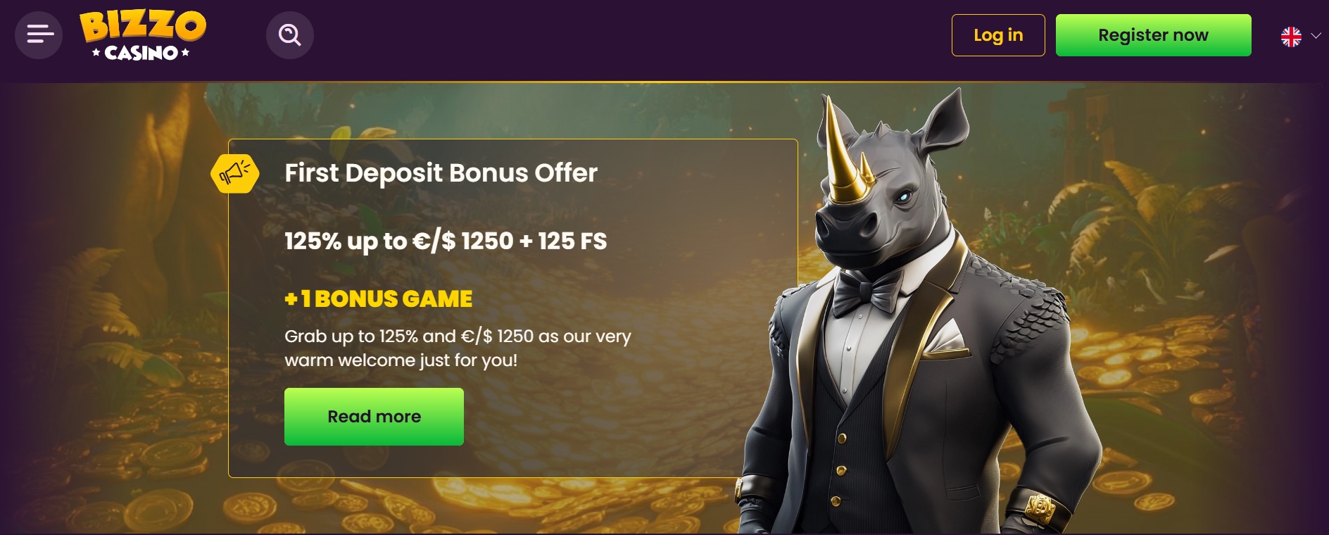 Bizzo Casino screenshot 3