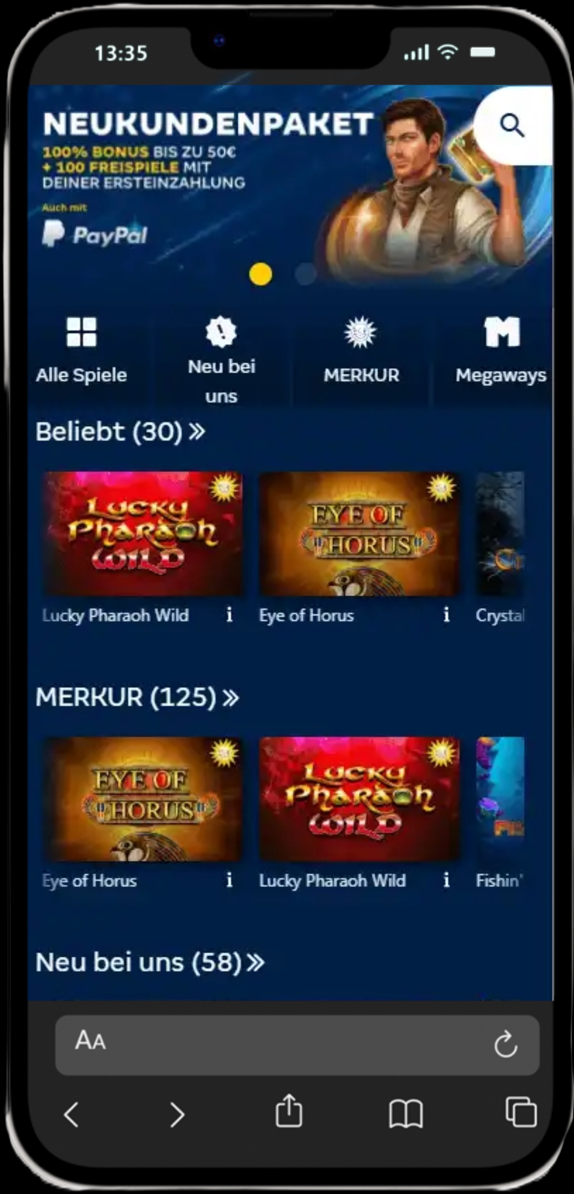 Merkur screenshot 4