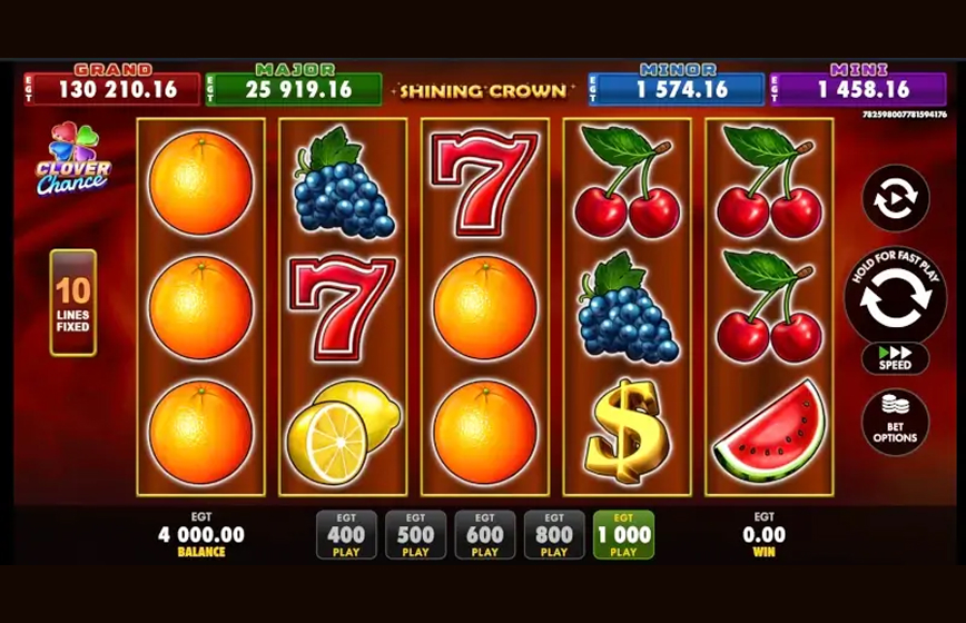 Shining Crown Slot Review and Demo Play