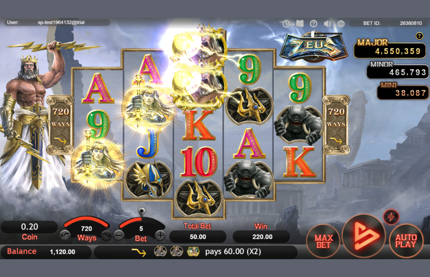 Zeus Slot Review and Demo Play