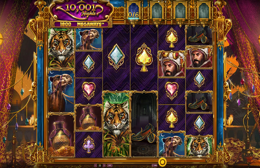 10,001 Nights Megaways Slot Review and Demo Play