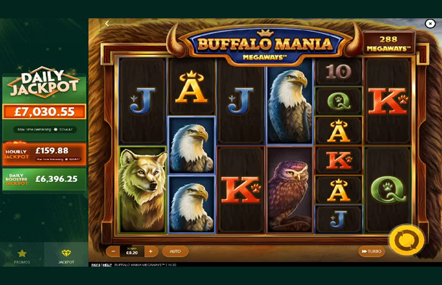 Buffalo Mania Megaways Slot Review and Demo Play