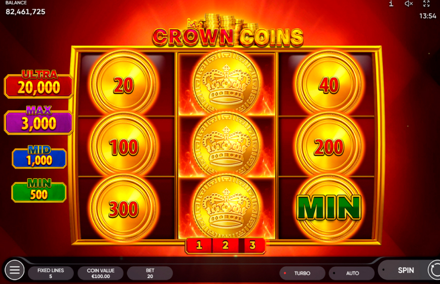 Crown Coins Slot Review and Demo Play