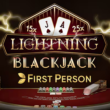 First Person Lightning Blackjack slot preview