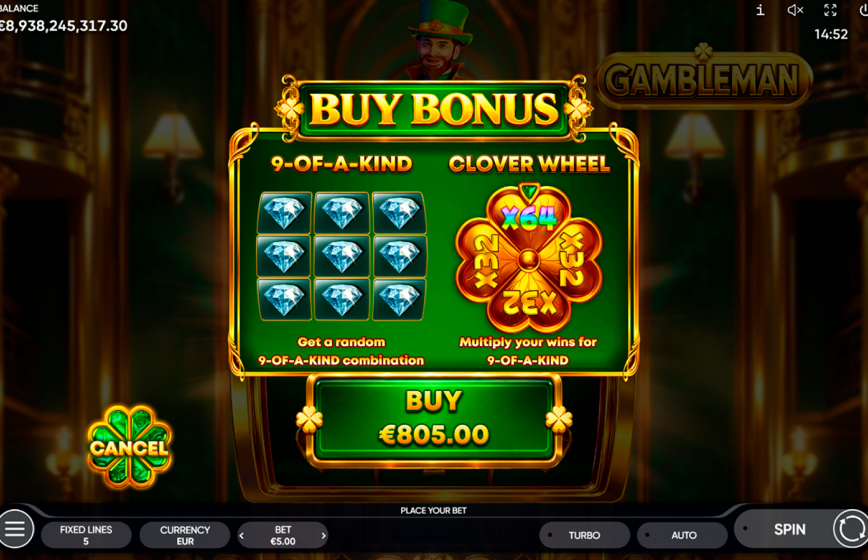 Gambleman Slot Review and Demo Play