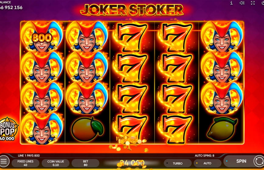 Joker Stoker Slot Review and Demo Play