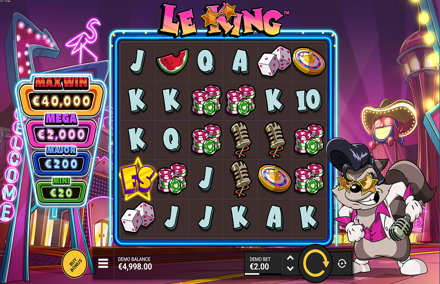 LE KING Slot Review and Demo Play