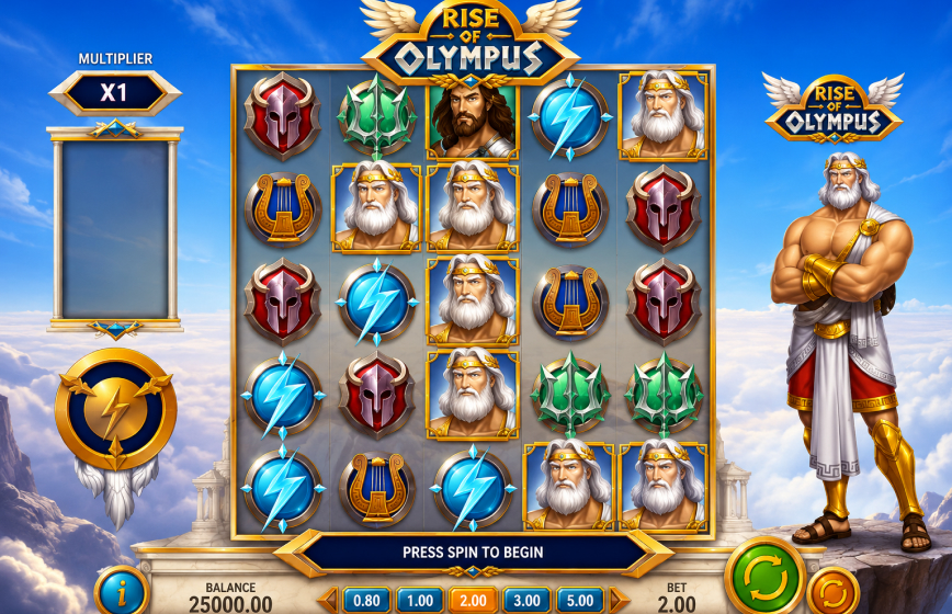 Rise Of Olympus Slot Review and Demo Play