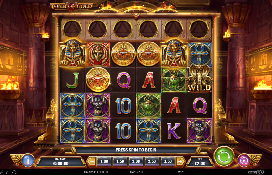 Tomb Of Gold Slot Review and Demo Play