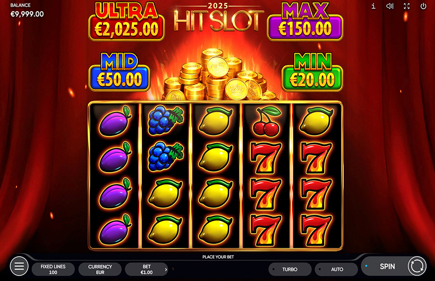 2025 Hit Slot Review and Demo Play