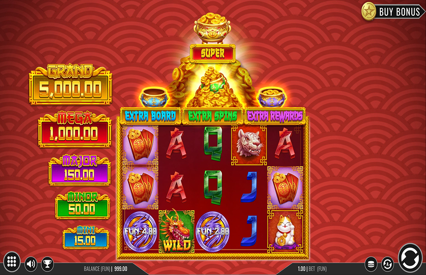 4 Dragon Pots Slot Review and Demo Play