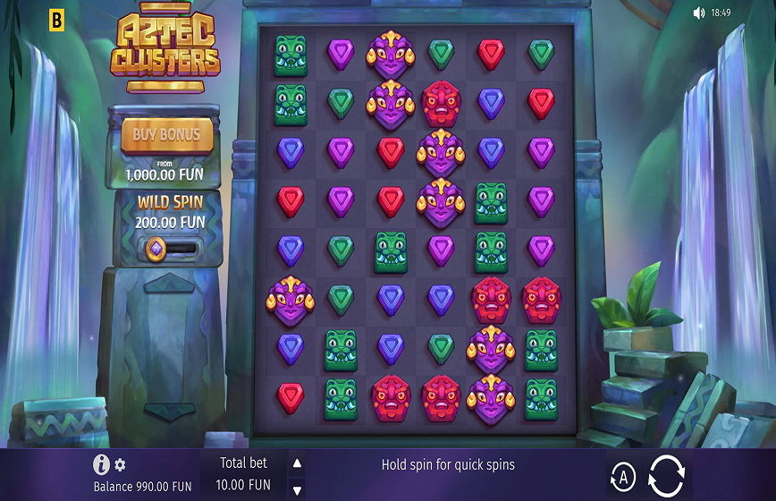 Aztec Clusters Slot Review and Demo Play