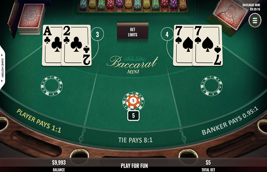 Baccarat Mini Slot Review and Demo Play