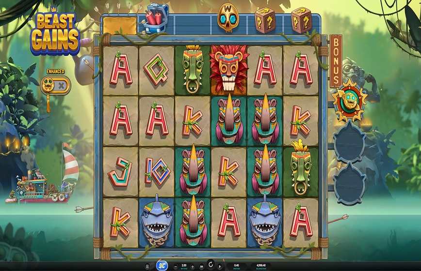 Beast Gains Slot Review and Demo Play