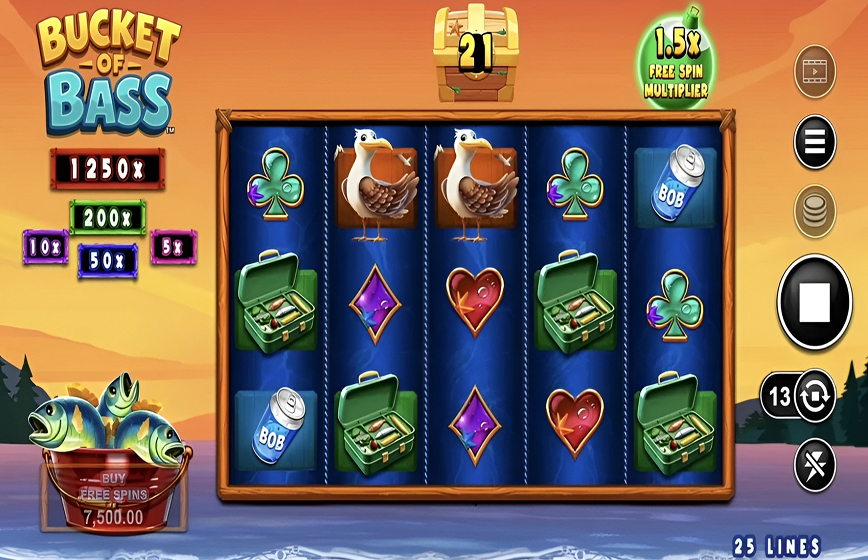 Bucket Of Bass Slot Review and Demo Play