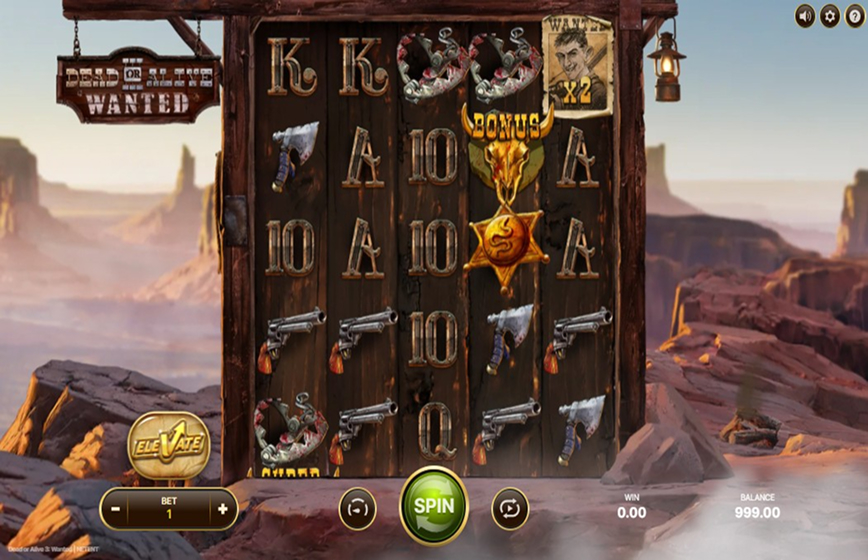 Dead Or Alive 3 Wanted Slot Review and Demo Play