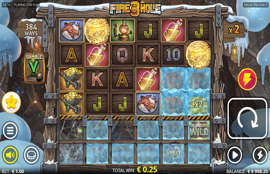 Fire In The Hole 3 Slot Review and Demo Play