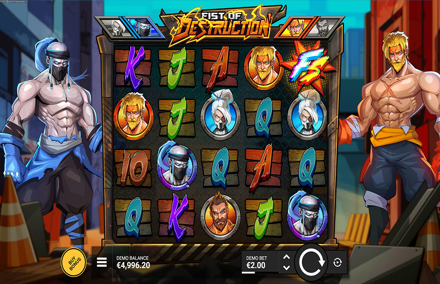 Fist Of Destruction Slot Review and Demo Play