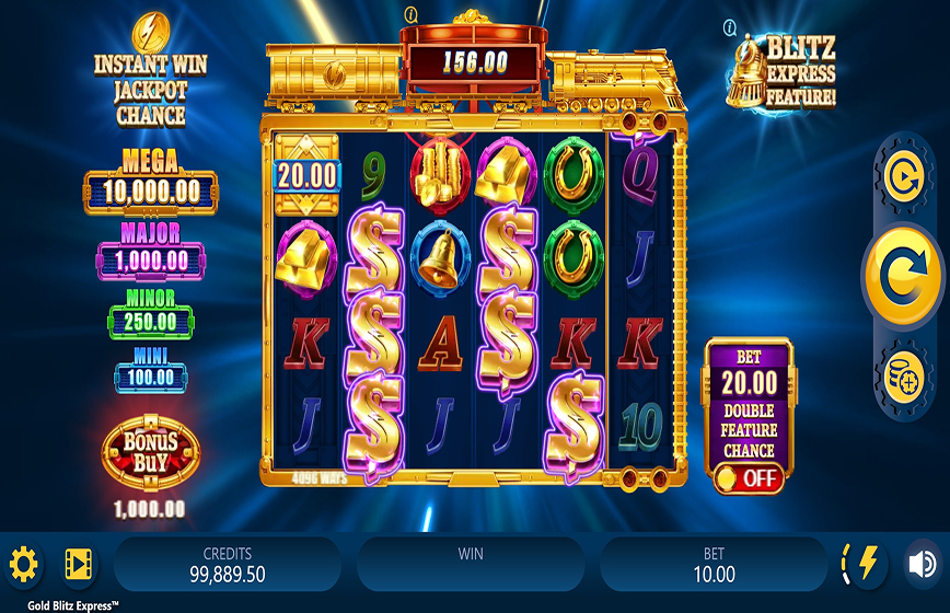 Gold Blitz Express Slot Review and Demo Play