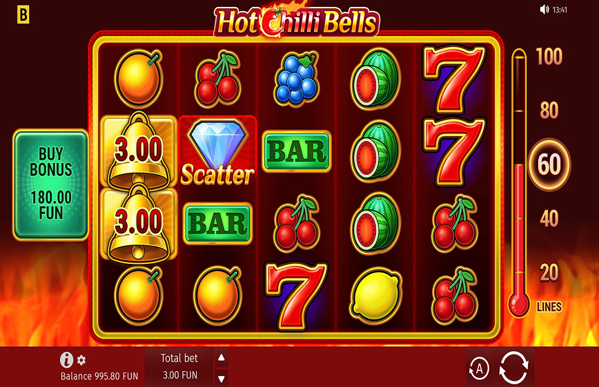Hot Chilli Bells Slot Review and Demo Play