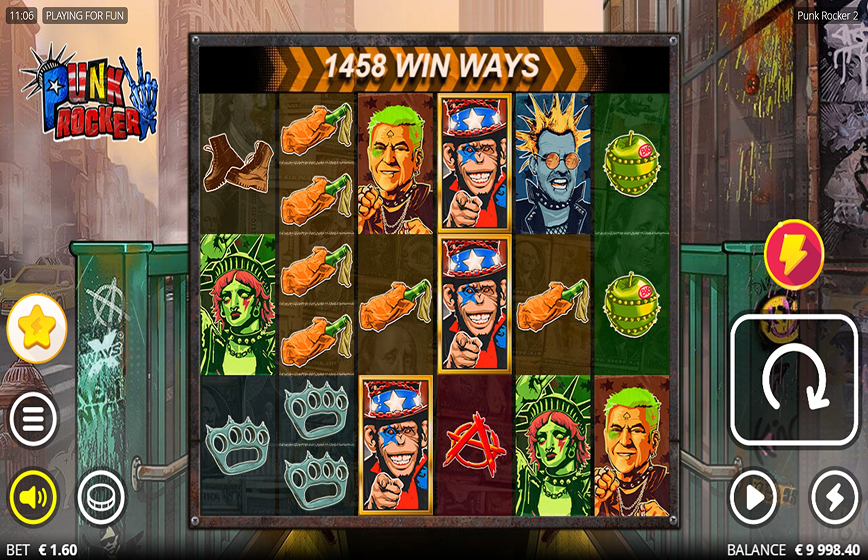 Punk Rocker 2 Slot Review and Demo Play