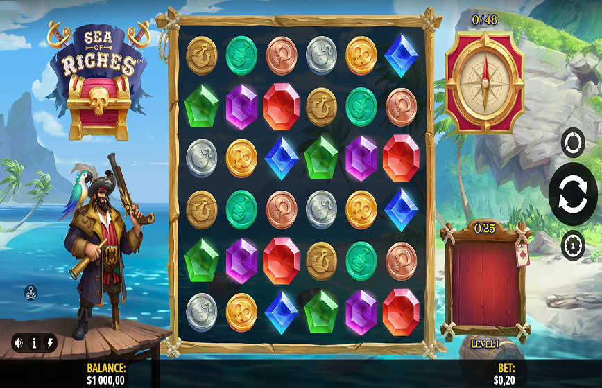 Sea Of Riches Slot Review and Demo Play