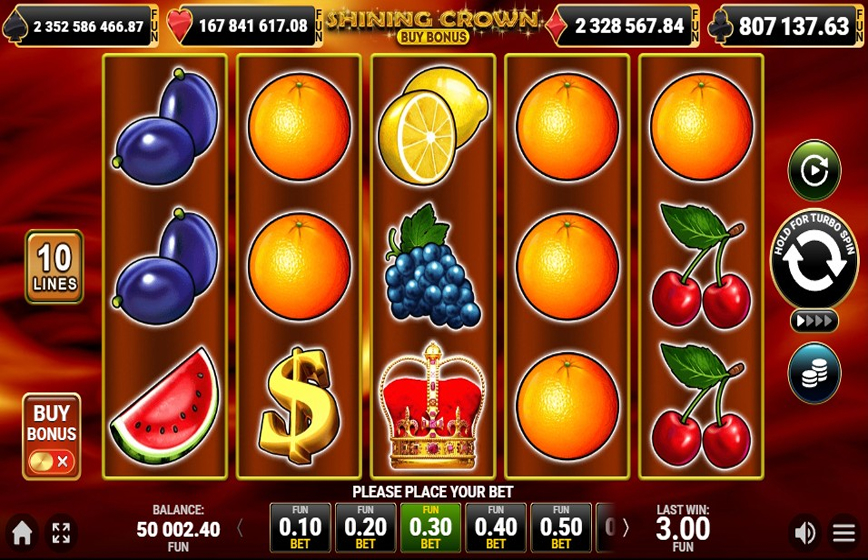 Shining Crown Buy Bonus Slot Review and Demo Play