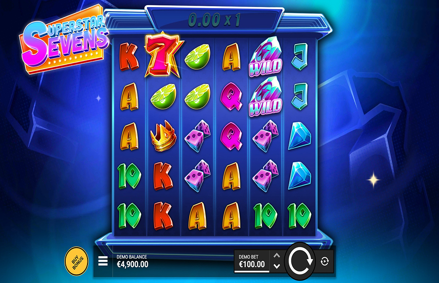Superstar Sevens Slot Review and Demo Play
