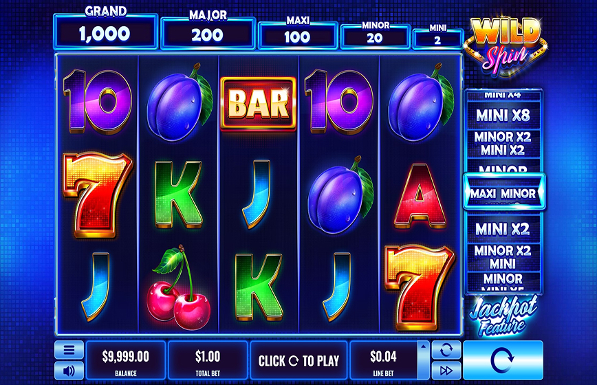 Wild Spin Slot Review and Demo Play