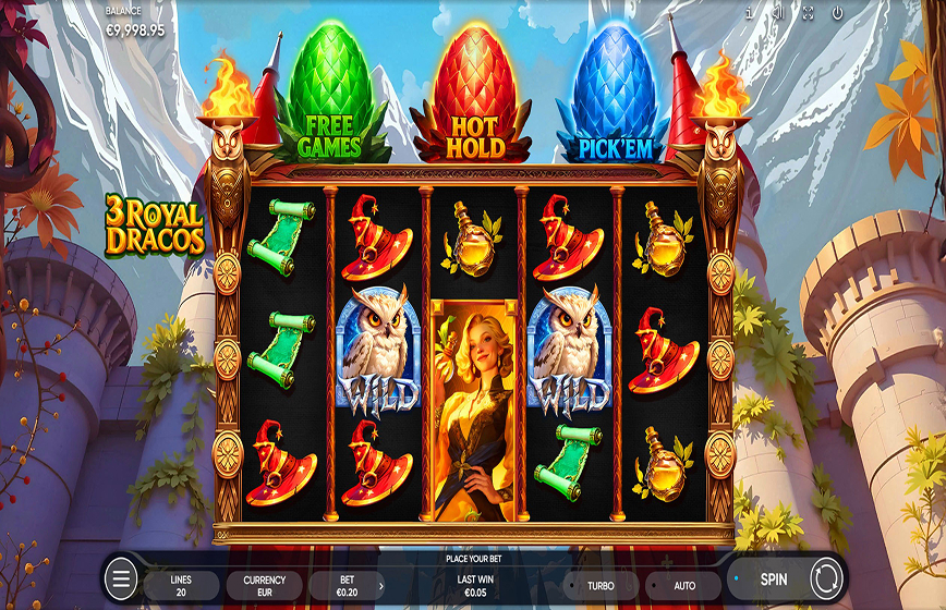 3 Royal Dracos Slot Review and Demo Play
