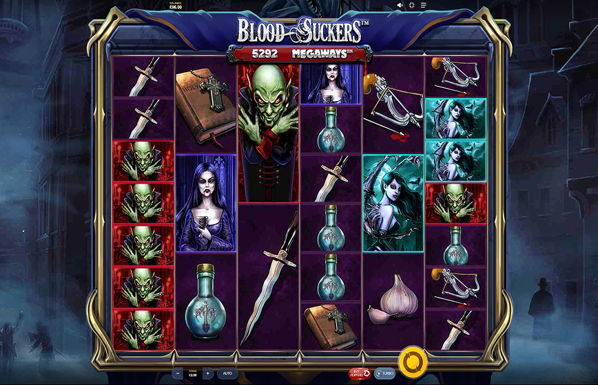 Blood Suckers Megaways Slot Review and Demo Play