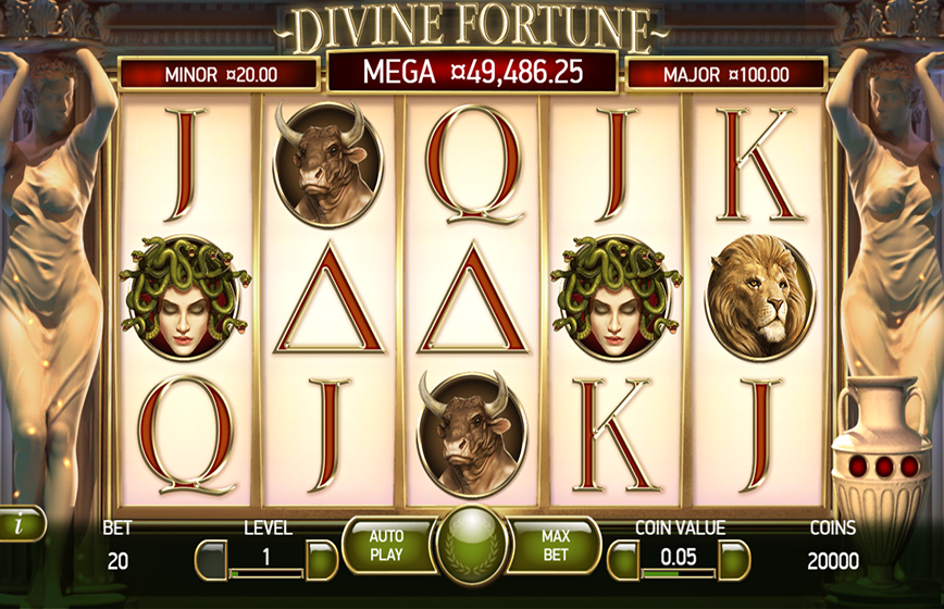 Divine Fortune Slot Review and Demo Play