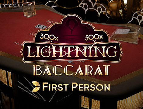 First Person Lightning Baccarat slot preview