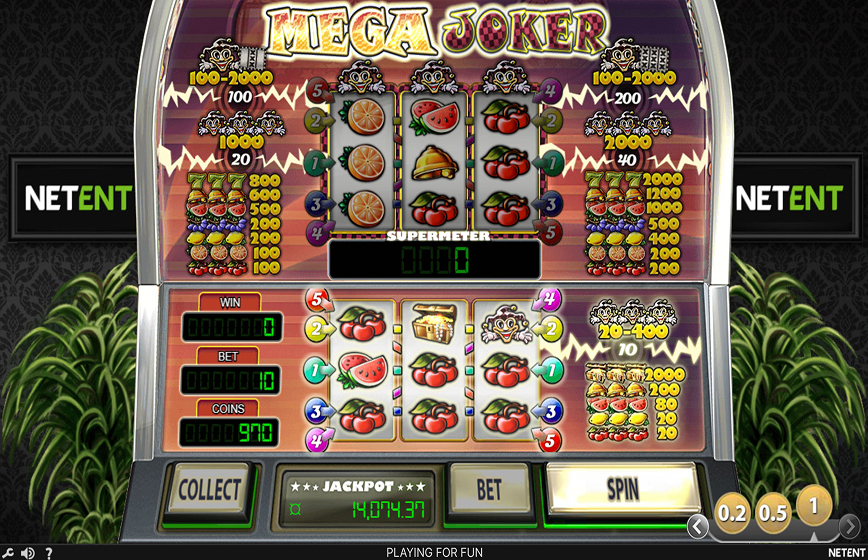Mega Joker Slot Review and Demo Play