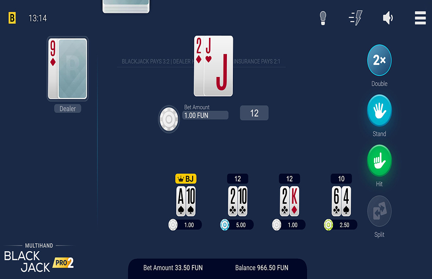 Multihand Blackjack Pro 2 Slot Review and Demo Play