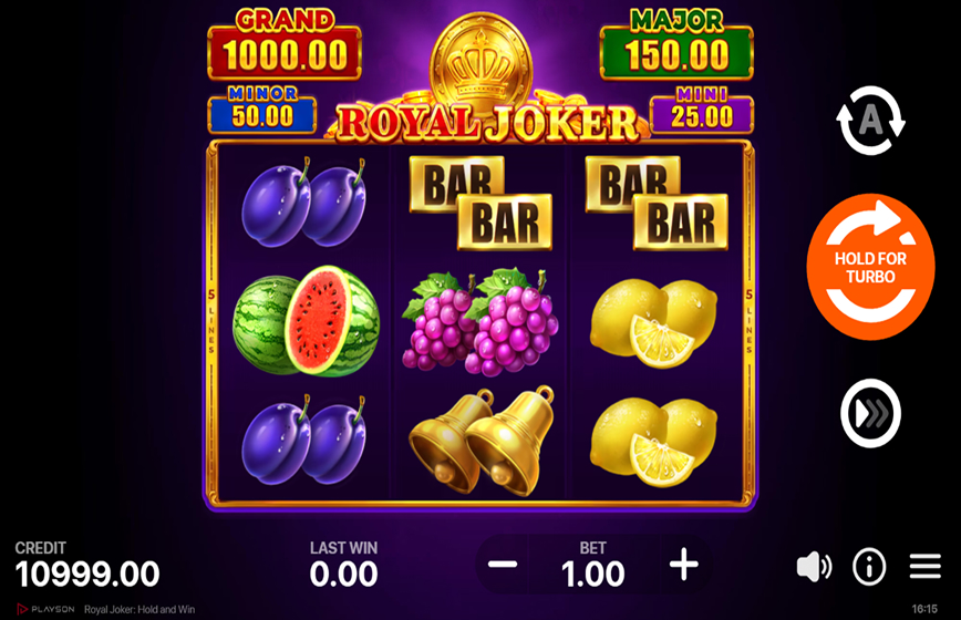 Royal Joker Hold And Win Slot Review and Demo Play