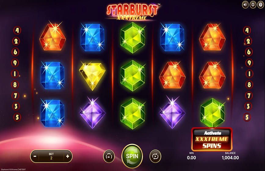 Starburst XXXtreme Slot Review and Demo Play