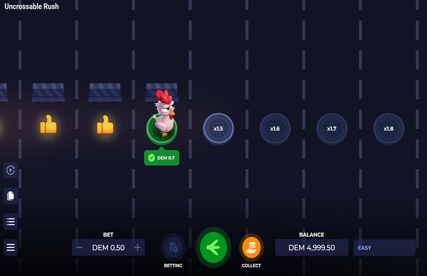Uncrossable Rush Slot Review and Demo Play