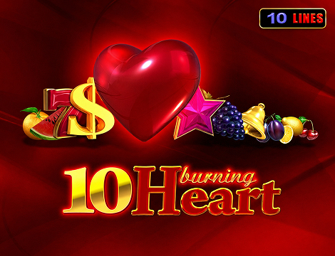 10 Burning Heart slot preview