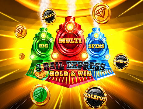 3 Rail Express Hold & Win slot preview