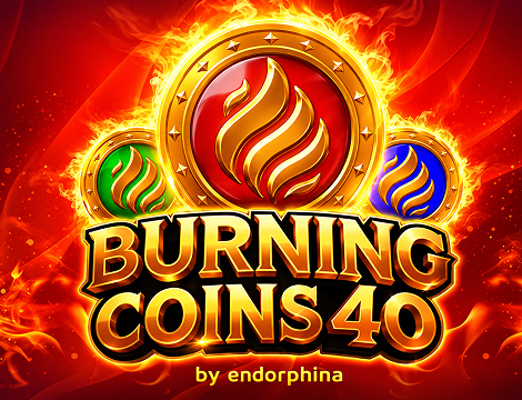 Burning Coins 40 slot preview